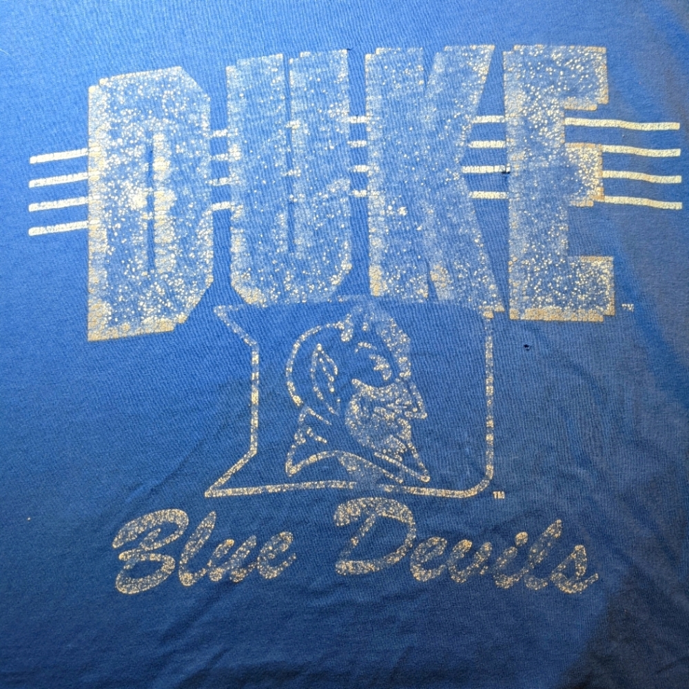 VTG 90s Duke University Champion Tee T-Shirt